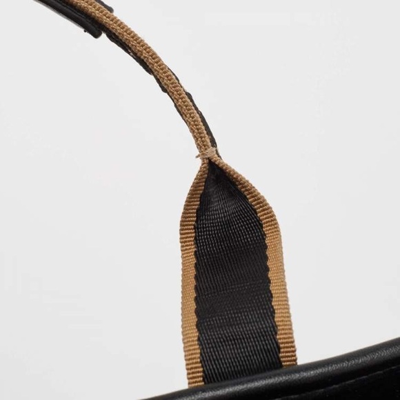 Michael Kors Black/Brown Signature Coated Canvas and Leather Small Maeve Tote - Picture 5 of 16